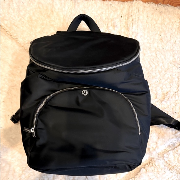 lululemon athletica Bags Nwot Lululemon New Parent Backpack Black
